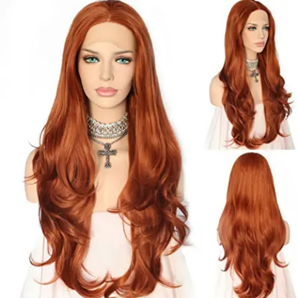 Copper Red Beauty Lace Front Wig
